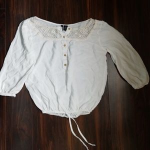 White half buttoned shirt
